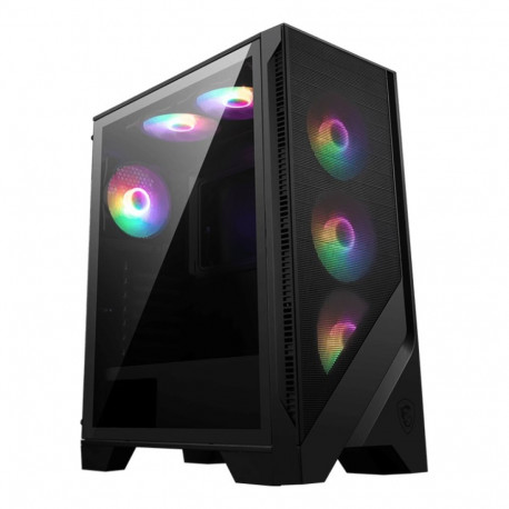 MSI MAG Forge 120A AIRFLOW midi-tower must läbipaistev