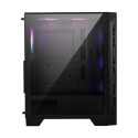 MSI MAG FORGE 120A AIRFLOW computer case Midi Tower Black, Transparent