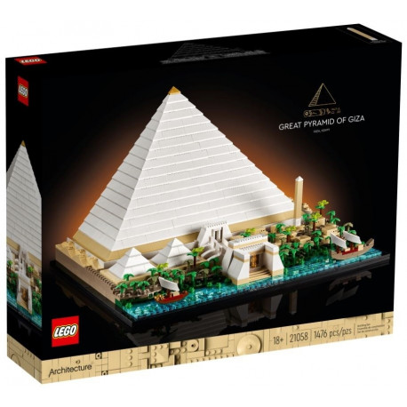 LEGO ARCHITECTURE 21058 Giza suur püramiid