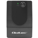 Qoltec 53772 uninterruptible power supply (UPS) Line-Interactive 0.65 kVA 360 W 1 AC outlet(s)