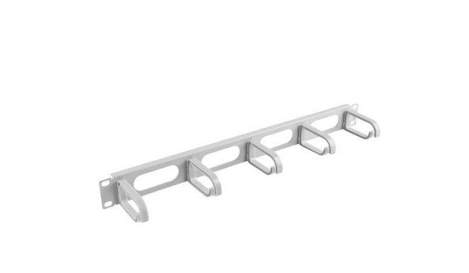 LANBERG kaablikorraldaja 19" (1U, tüüp B, hall) AK-1205-S