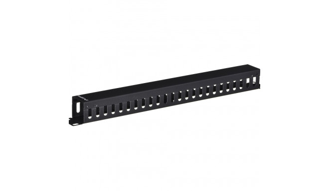 Lanberg AK-1201-B rack-tarvik kaablite halduspaneel