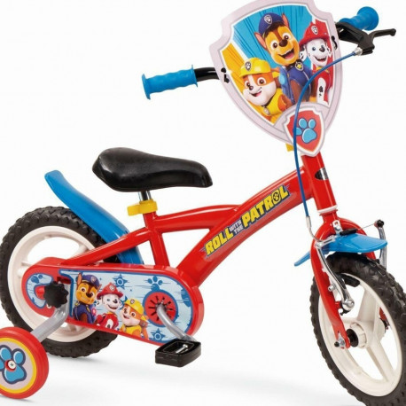 Children's Bike 12" Paw Patrol Red 1178 Boy NEW TOIMSA
