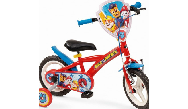 laste jalgratas 12" Paw Patrol punane 1178 poiss uus TOIMSA