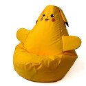 Pikachu yellow Sako bag pouffe XL 130 x 90 cm