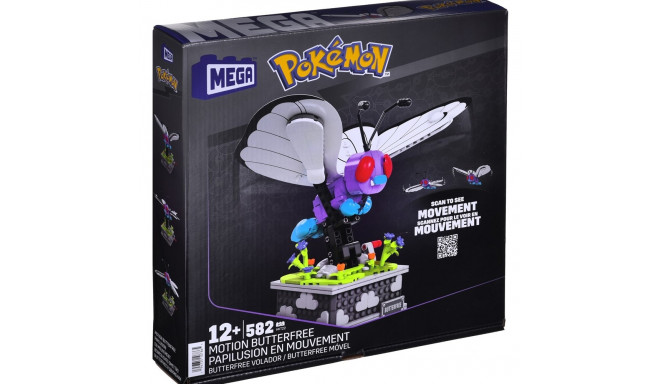 SET OF BUILDING BLOCKS MEGA POKEMON BUTTERFREE (WITH MOTION FUNCTION) HKT22