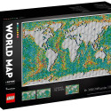 LEGO ART 31203 WORLD MAP