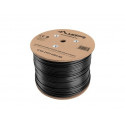 Lanberg LCU6-21CU-0305-BK networking cable Black 305 m Cat6 U/UTP (UTP)