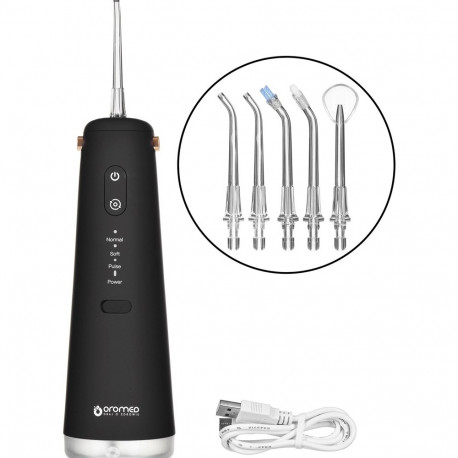 Intelligentne suuhooldusirigaator ORO-DENTAL MUST Oromed