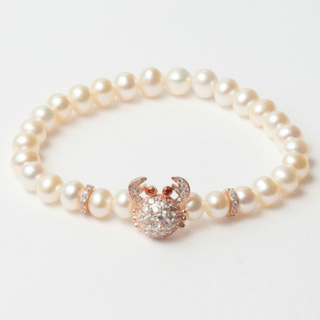 Ladies' Bracelet Lancaster JLA-BRCRAB2WH 16 mm