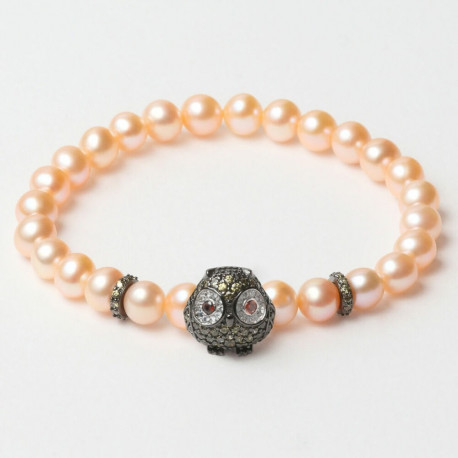 Ladies' Bracelet Lancaster JLA-BR-OWL3PE 16 mm