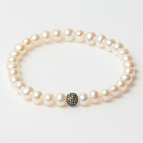 Ladies' Bracelet Lancaster JLA-BR-SB-3WH 16 mm