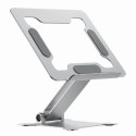 15.6-inch notebook stand, foldable, silver