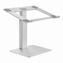 15.6-inch notebook stand with height adjustment, silver