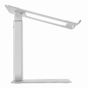 15.6-inch notebook stand with height adjustment, silver