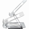 15.6-inch notebook stand, foldable, silver