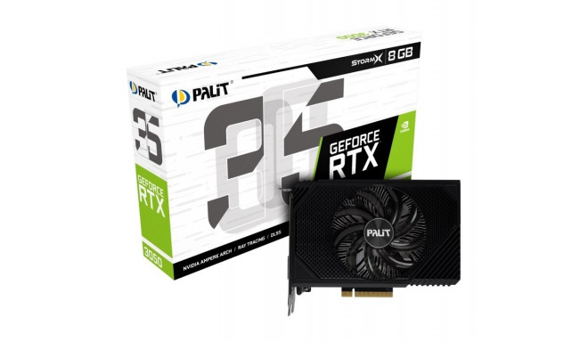 Palit videokaart GeForce RTX 3050 StormX 8GB GDDR6 128bit DP/HDMI