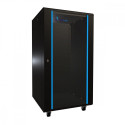 Rack cabinet 22U 600x600mm black standing