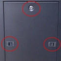 Rack cabinet 22U 600x600mm black standing