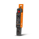 SURGE PROTECTOR NATEC BERCY 400 1.5M 5X FRENCH OUTLETS BLACK