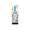 RJ45 FTP CAT5E PLUG 8P8C (20PCS) PASS THROUGH TYPE LANBERG