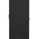 RACK CABINET 19" FREE-STANDING 37U/600X600 (FLAT PACK) BLACK LANBERG