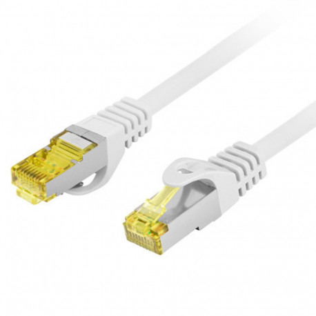 PATCHCORD CAT.6A S/FTP LSZH CU 0.5M GREY FLUKE PASSED LANBERG