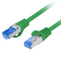 PATCHCORD CAT.6A S/FTP LSZH CCA 5M GREEN FLUKE PASSED LANBERG