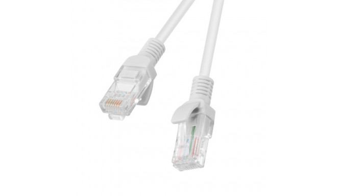 PATCHCORD CAT.6 UTP 1M GREY FLUKE PASSED LANBERG