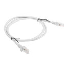 PATCHCORD CAT.6 UTP 1M GREY FLUKE PASSED LANBERG