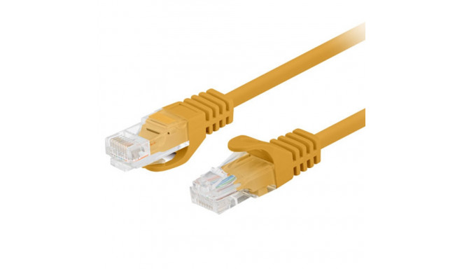 PATCHCORD CAT.6 UTP 0.25M ORANGE FLUKE PASSED LANBERG