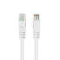 PATCHCORD CAT.5E UTP 0.25M WHITE FLUKE PASSED LANBERG