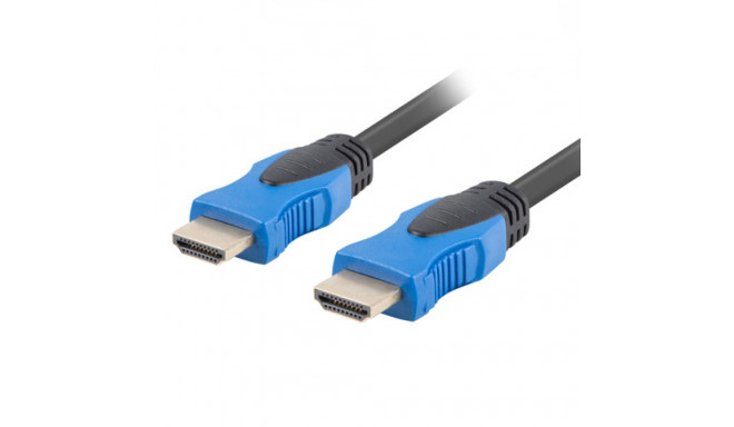 HDMI M/M V2.0 CABLE 4.5M 4K CU BLACK LANBERG