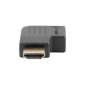 Lanberg adapter HDMI - HDMI nurgaga , must