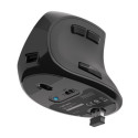 VERTICAL MOUSE NATEC EUPHONIE WIRELESS 2400DPI BLUETOOTH 5.0 BLACK