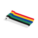 VELCRO CABLE TIES 12MMX15CM 12PIECES WHITE, BLACK, GREEN, BLUE, YELLOW, RED LANBERG