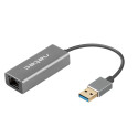 USB–>RJ45 ETHERNET ADAPTER NETWORK CARD NATEC CRICKET USB 3.0 1X RJ45 1GB CABLE