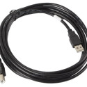 Lanberg kaabel USB-A (M) - USB-B (M) 2.0 3m, must