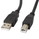 Lanberg kaabel USB-A (M) - USB-B (M) 2.0 1.8m, must