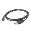 Lanberg kaabel micro USB (M) - USB-A (M) 2.0 1m, must