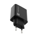 USB CHARGER NATEC RIBERA 1X USB-A 18W BLACK
