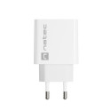USB CHARGER NATEC RIBERA 1X USB-A 18W WHITE