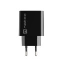 USB CHARGER NATEC RIBERA 1X USB-A 18W BLACK