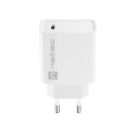 USB CHARGER NATEC RIBERA 1X USB-C 20W WHITE