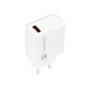 USB CHARGER NATEC RIBERA 1X USB-A 18W WHITE