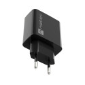 USB CHARGER NATEC RIBERA 1X USB-A 18W BLACK