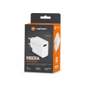 USB CHARGER NATEC RIBERA 1X USB-A 18W WHITE