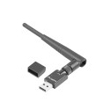 USB ADAPTER WIRELESS NETWORK CARD LANBERG NC-0150-WE N150 1X EXTERNAL ANTENNA