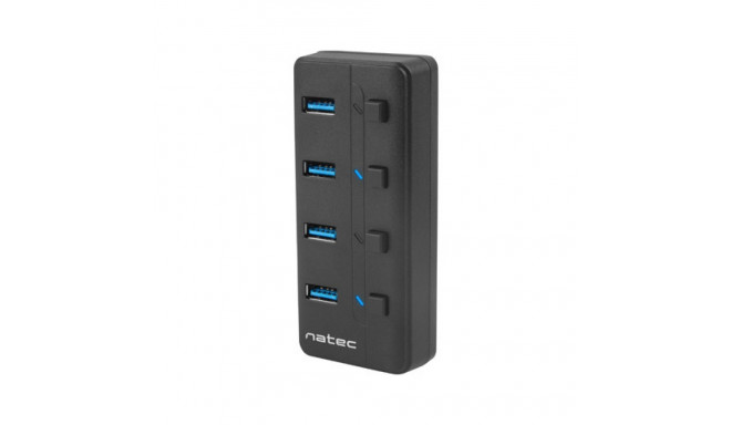 USB 3.0 HUB NATEC MANTIS 2 4-PORT ON/OFF WITH AC ADAPTER