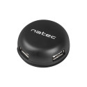 Natec USB hub USB 2.0 Bumblebee 4-port, must